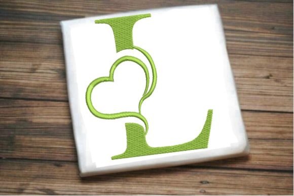 Beautiful L Letter Heart Alphabet